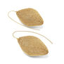 Large orb hook earrings by Milena Zu